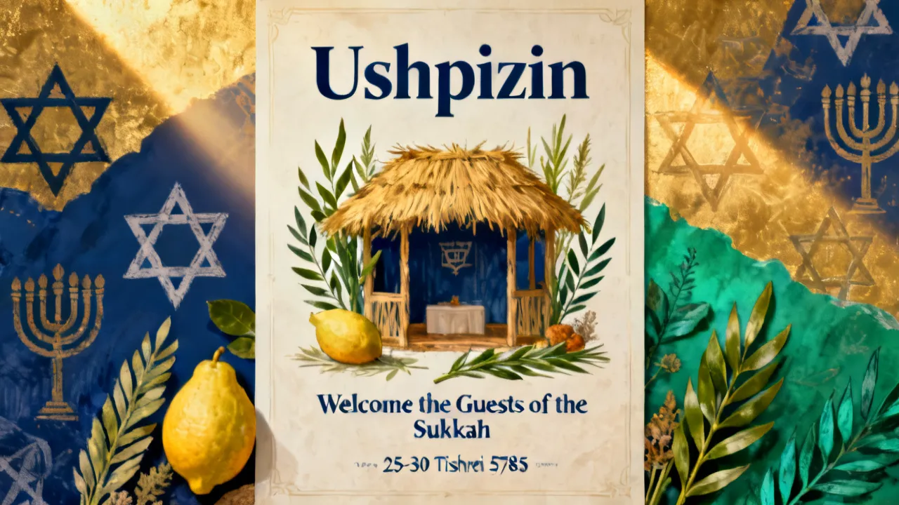 Unveiling the Ushpizin Poster