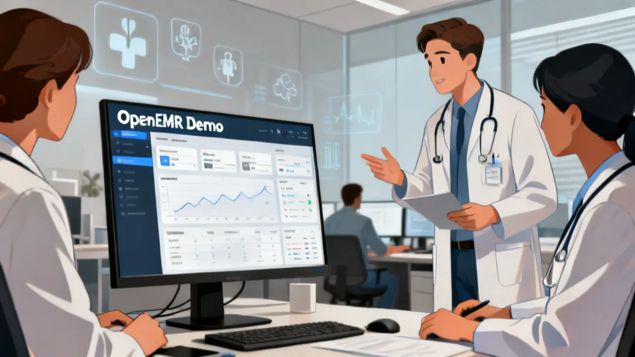 OpenEMR Demo Guide for Healthcare Teams