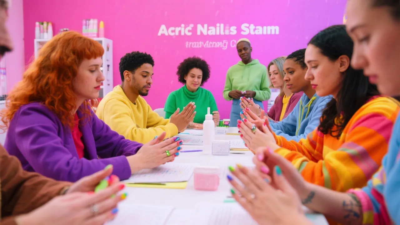 Mastering Acrylic Nails Nearby