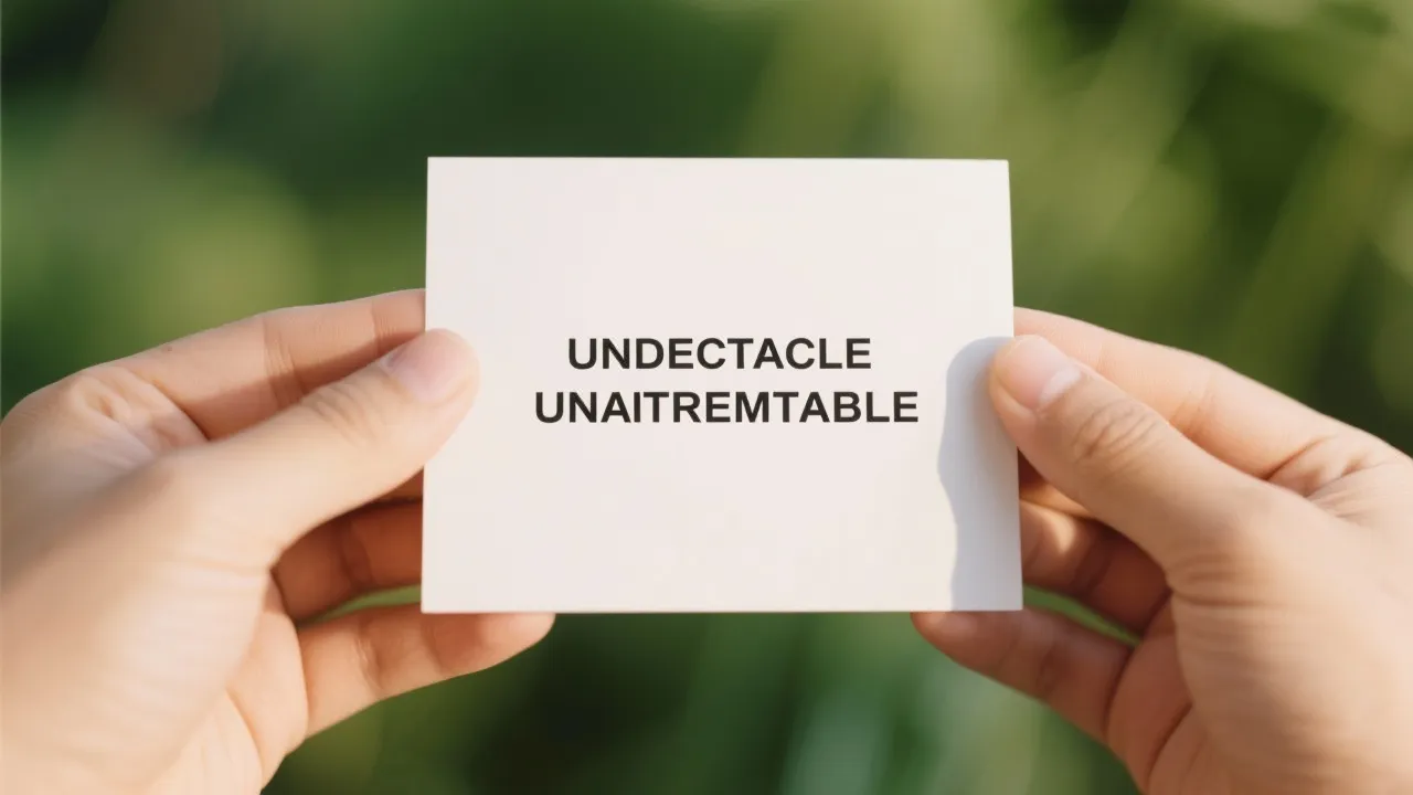 Understanding "Undetectable Untransmittable"
