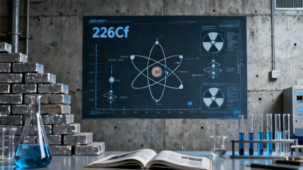Understanding 226 Cf in Nuclear Science