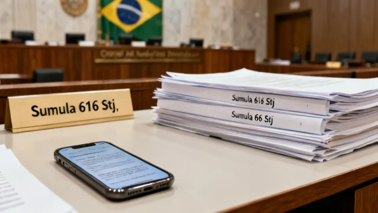 Understanding Sumula 616 STJ in Legal Practice