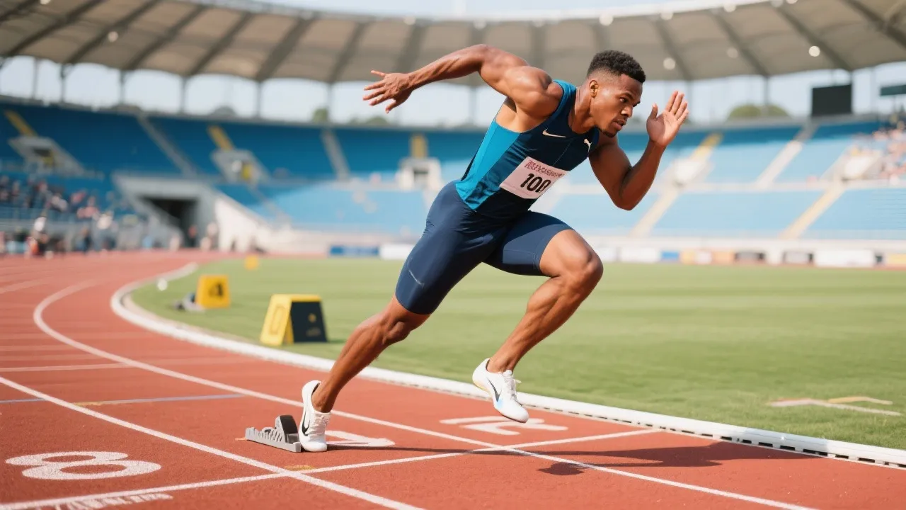 Understanding the 100m Track Dimensions