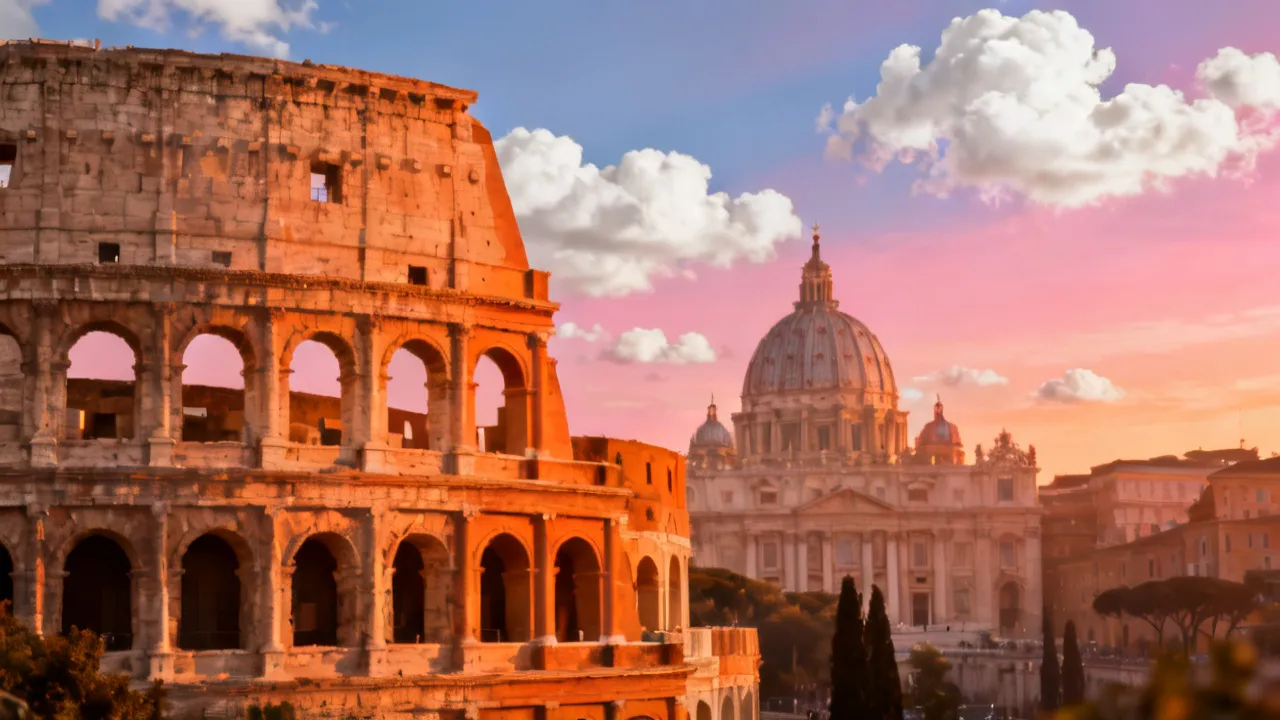 A Heavenly Glimpse of Rome