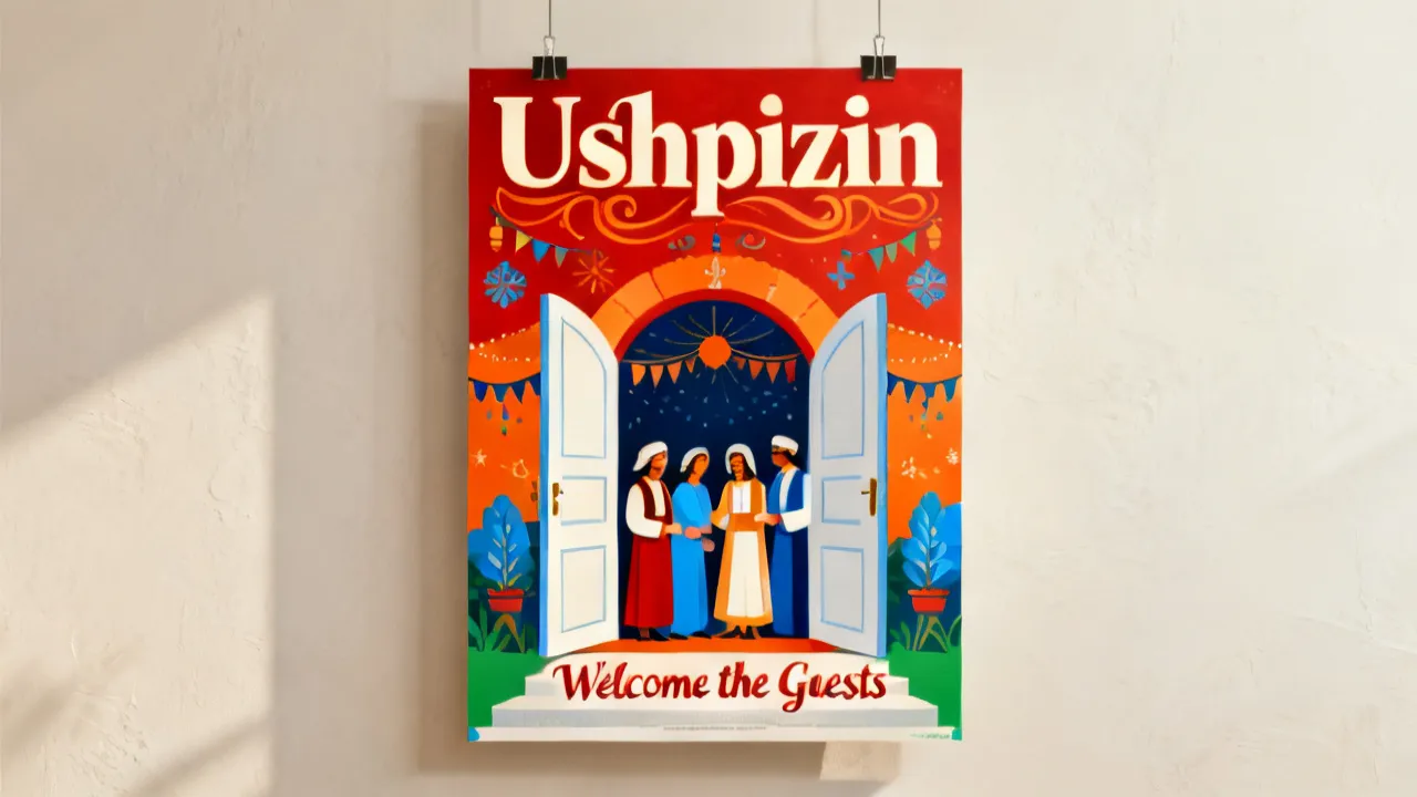 The Cultural Significance of Ushpizin Posters