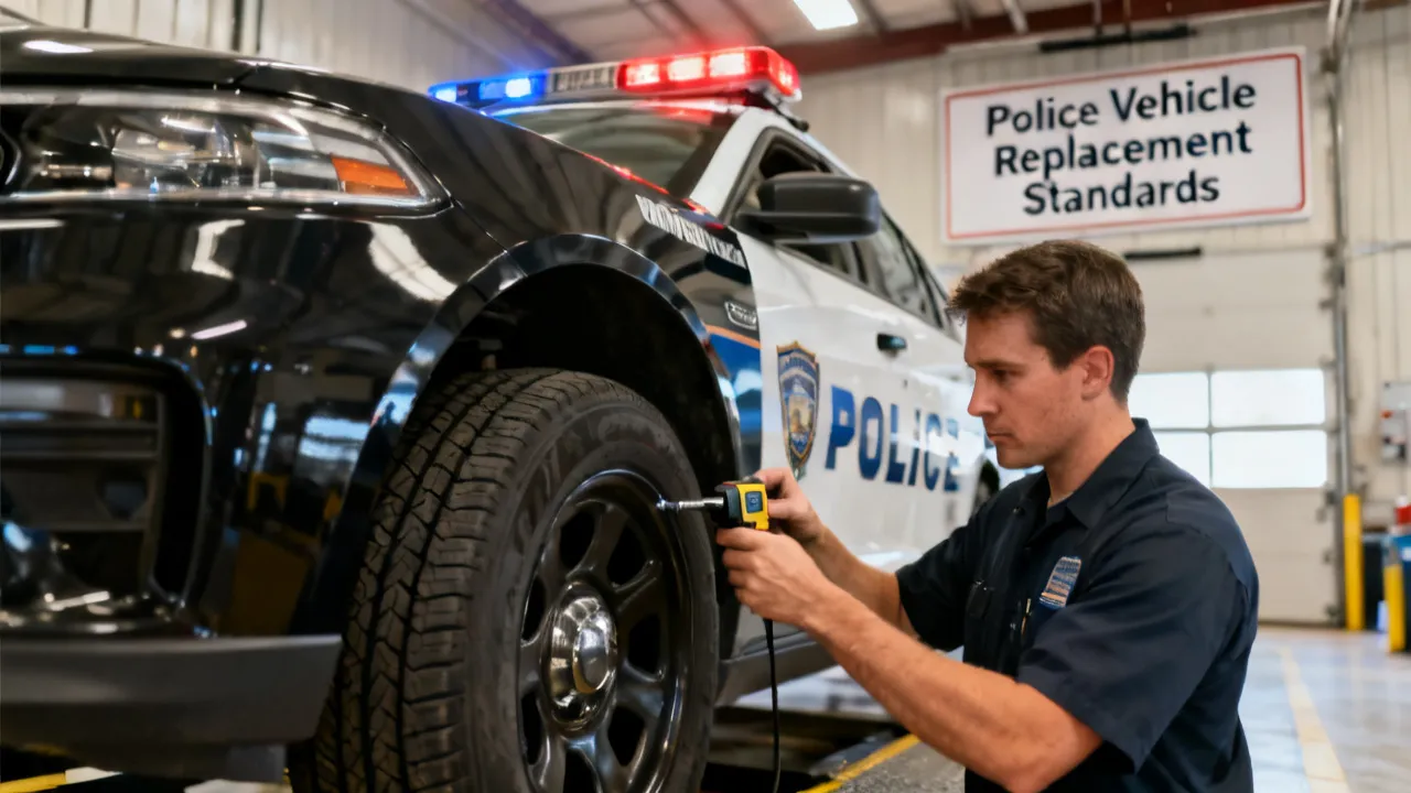 Police Vehicle Replacement Standards Explained for Fleet Teams