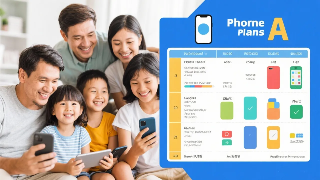 Comparing Family Cell Phone Plans