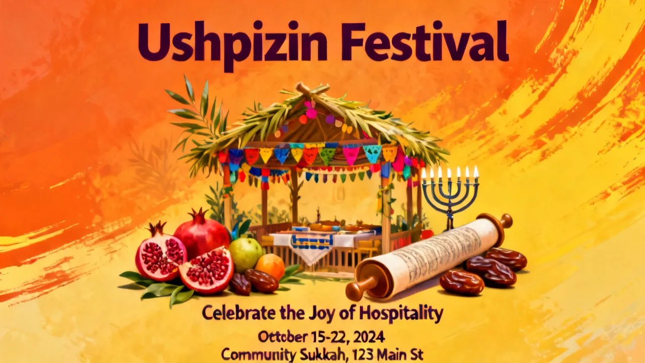 Unveiling the Ushpizin Poster