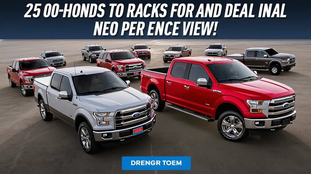 Discovering Pickup Truck Specials